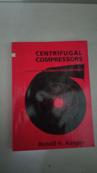 Image of Centrifugal Compressors A Strategy For Aerodynamic Design And Analysis