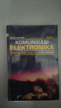 Image of KOMUNIKASI ELEKTRONIKA EDISI KETIGA JILID 1