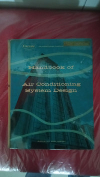 Image of Handbook of Air Conditioning System Design