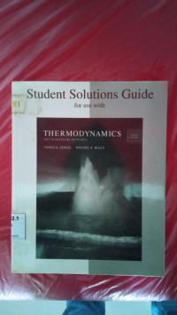 Image of Student Solutions Guide for use with Thermodynamics