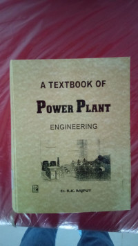 Image of A TEXTBOOK OF POWER PLANT ENGINEERING