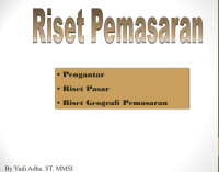 Riset Pemasaran