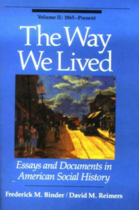 Image of The Way We Lived, vol: II