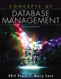 Image of CONCEPTS OF DATABASE
MANAGEMENT