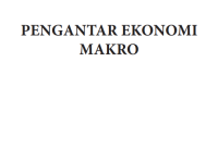 PENGANTAR EKONOMI

MAKRO