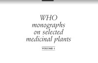 WHO Monographs-on Selected Medicinal Plants